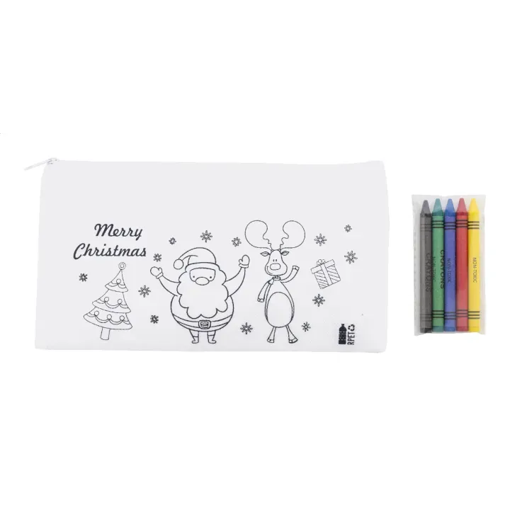 Colouring Christmas pen case - AP800039 (ANDA#01)